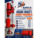 Anka Hıltı Karot Anka Elektrikli Profesyonel Karot Makinesi/1 Adet Panç