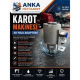 Anka Hıltı Karot Karot El Sondaj Makinesi Su Yolu Adaptörü