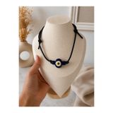 ANKA JEWELLRY NAZAR BONCUĞU İP KOLYE ÇAĞLA ŞİKEL KOLYESİ