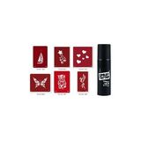 Anka Kedi Spray Tattoo Geçici Sprey Dövme Seti