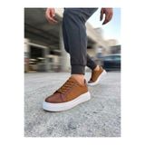 Anka Knit Mesh & Mat Deri - Sportif Erkek Sneaker