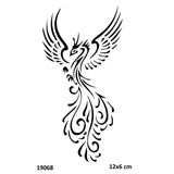 Anka Kuşu Yapışkanlı Stencil Süsleme Ve Boyama Kalıbı Stencil Kalıp