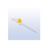 ANKA MEDİKAL Ayset Anjiokat No:24 Sarı Burun Ve Kulak Piercing Delme Iğnesi 07x19mm 15 Adet ANKA-02