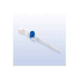 ANKA MEDİKAL Mdg Anjiokat No:22 Mavi Burun Ve Kulak Piercing Delme Iğnesi 09x25mm 10 Adet