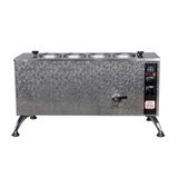Anka Pro Elektrikli Inoks Full Otomatik Çay Kazanı 4 Demlikli 40 Litre Paslanmaz