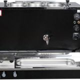 Anka Pro Plus Otomatik Çay Kazanı 3 Demlikli 30 Litre Siyah Elektrik Doğalgaz