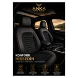 Anka Renault Fluence 2010 Ve Sonrası Uyumlu Taytüyü Deri Detay - TAM SET- Oto koltuk kılıfı