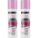 Anka Select Kargo Bedava Hızlı Teslimat Mech 24 Saate Kadar Etkili Pembe Renkli Saç Spreyi Sugar Pink 150 ml 2 Adet - 1 Morfose Mech 24 Saate Kadar Etkili Pembe Renkli Saç Spreyi Sugar Pink 150 ml 2 Adet
