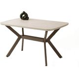 Anka Sidon Desen Açılır 130X80 Masa (Açılımış Ölçüsü 160X80) - 130 X 80
