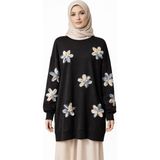 Anka Stil Bayan Tunik - Lacivert - XL