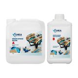 Anka Ultra Şeffaf Hobi Döküm Tipi Epoksi Reçine 3 kg A+B Set 2:1 Karışım - -