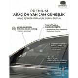 Ankaflex 2 Adet Araba Yan Cam Güneşlik File Bebek/kamp Için Isı Engelleyici Uv Koruması