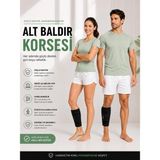 Ankaflex 2 Adet Bacak Bandı Alt Baldır Destek Korsesi Ayarlanabilir Kaval Kemiği Alt Bacak Sıkıştırma Sargısı