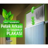 Ankaflex 3 Adet Petek Kalorifer Arkası Isı Yalıtım Izolasyon Levhası Radyatör Arkalığı Plaka