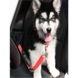 Ankaflex Araba Köpek Tasması Emniyet Kemeri Oto Evcil Hayvan Boyun Araç Tasması Kemeri - Standart Ayarlanabilir - Siyah