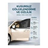 Ankaflex Araba Yan Cam Güneşlik File Bebek/Kamp İçin Isı Engelleyici UV Koruması