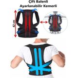 Ankaflex Balenli Doğru Durmayı Sağlayan Sırt Bel Korsesi Doğru Duruş Korsesi