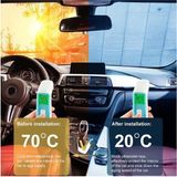 Ankaflex Buzlanma Önleyici Örtü Branda Oto Araba Araç Için Ön Cam Buz Kar Güneş Koruyucu Branda Güneşlik - Standart - Gri