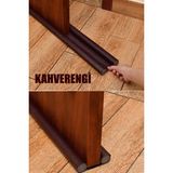 Ankaflex Çift Taraflı Kahverengi Kapı Altı Rüzgar Soğuk ve Haşere Önleyici Isı Yalıtım Süngeri