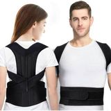 Ankaflex Dik Durus Durmaya Korse Medikal Balenli Destek Korse Unisex - Siyah - Standart