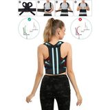 Ankaflex Dik Durus Korsesi ( Yardımcı ) Bel Sırt Omuz Korsesi Çift Balenli Medikal Korse - Standart - Siyah