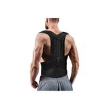 Ankaflex Inndream Unisex Siyah Çift Balenli Duruş Düzeltici Bel Sırt Omuz Destekleyici Korse 020NT106KORSE