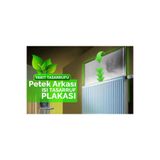 Ankaflex Kalorifer Petek Soba Radyatör Arkası Isı Yalıtım Levhası Isı Koruyucu Alüminyum Levha