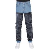 Ankaflex Motosiklet Pantalonu Motorsiklet Rüzgar Yağmur Koruyucu Diz Koruma Motorcu Dizliği - Siyah