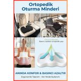 Ankaflex Ortopedik Oturma Minderi Visko Cocix Elastik Minder Minderi Oturma Simidi Yastığı