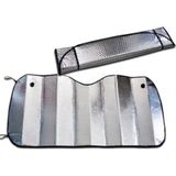 Ankaflex Oto Araç Güneşlik 130X60 Ön Cam Güneşliği Metalize - Standart - Gri
