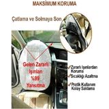 Ankaflex Oto Direksiyon Güneşliği Araç Araba Direksiyon Kılıfı Koruma Örtüsü Güneşlik Gölgelik