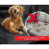 Ankaflex Oto Koltuk Koruma Kılıfı Örtüsü Evcil Hayvan Koruma Kılıfı - XL - Siyah
