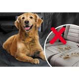 Ankaflex Oto Köpek Aksesuarları Köpek Oto Koltuk Kılıfı Köpek Araba Örtüsü Su Sıvı Geçirmez Koltuk Örtüsü Kılıf - Siyah