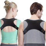 Ankaflex Unisex Siyah Kelebek Dik Durus Korsesi Kamburlu Önleyici Terletmez Korse