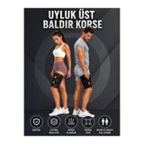 Ankaflex Uyluk Destek Korsesi Diz Arkası Kasları Üst Baldır Bandajı Kasık Çekmesi Siyatik Ağrısı ve Spor Sonrası Sargı
