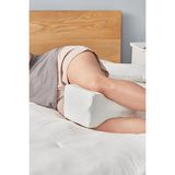Ankaflex Visco Bacak Arası Yastık Ortopedik Hamile Yastığı Visko - Beyaz - 25 x 19 cm
