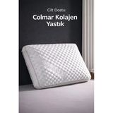 Ankaflex Visco Kolajen Yastık – Ortopedik Boyun Omuz Destekli, Cilt Dostu Visco Sünger, Fermuarlı Kılıf