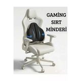Ankaflex Visco Ortopedik Bel Destek Yastığı Bel Sırt Yastığı Gaming Sırt Minderi