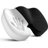 Ankaflex Visko Cocix Minder Oturma Minderi - 33 x 44 cm - Siyah - Beyaz