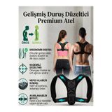 Ankaflex Wanisan Medikal Korse Ortopedik Dik Duruş Aparatı Dik Durmak Için Korse Dik Duruş Yeleği Korsesi