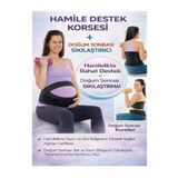 Ankaflex Yeni Tasarım Ortopedik Doğum Öncesi Sonrası Hamile Destek Korsesi Hamile Dik Duruş Korsesi - YS92002