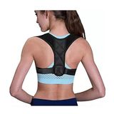 Ankanorm Dik Duruş Korsesi Sporcu Korsesi Yoga Pilates Fitness Aerobik Sırt Destekleyici Posturex Korse (Siyah/Standart)