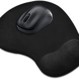 Ankanorm Mouse Pad Bilek Destekli Jel Mouse Pad,Ergonomik Kaymaz Taban,Oyun ve Ofis için Fare Altlığı,Suya Dayanıklı, Renk Seçenekli, 26x21cm İdeal Ölçü (Siyah)