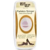 Ankanorm Nuri Leflef Ayakkabı Parlatıcı Sünger Ayakkabı Parlatıcı Depolu Fırça Ayakkabı Bakım Süngeri Ayakkabı Cila Sünger (Naturel)