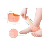 Ankanorm Topuk Dikeni Rahatlatıcı Silikon Çorap, Topuk Nemlendirici Patik, Topuk Çatlaklarını Nemlendiren Çorap, Topuk Kuruluğu Önleyici Patiik