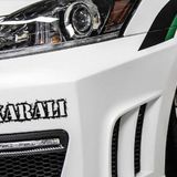 Ankara 06 Plaka Araba oto Sticker Yapıştırma 2 Adet