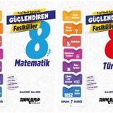 Ankara 2025 8. Sınıf Lgs Matematik + Türkçe Güçlendiren Fasikül Seti 2 Kitap