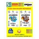 Ankara 5. Sınıf Güç. 2Li Deneme Seti Yeni Müfredat Beceri Temelli (Matematik-Sosyal)+Kalem