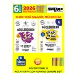 Ankara 6.Sınıf Güçlendiren 2Li Deneme Seti Yeni Müfredat Beceri Temelli (Fen-İngilizce)+Kalem