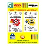 Ankara Güç. 5.Sınıf 2 Kitap Deneme Seti Yeni Müfredat Türkçe-İngilizce Beceri Temelli Sorularla